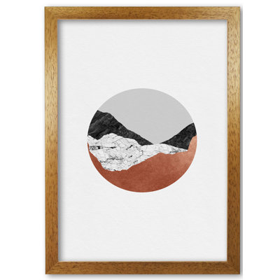 Copper Geometric III - Print