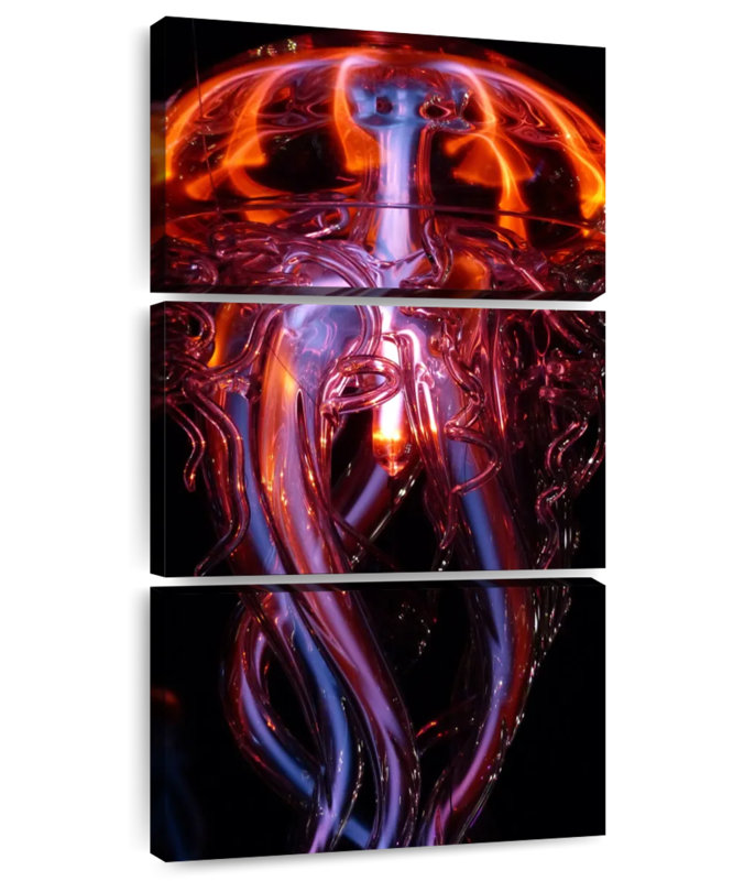 Bright Jellyfish, 32" H x 15" W