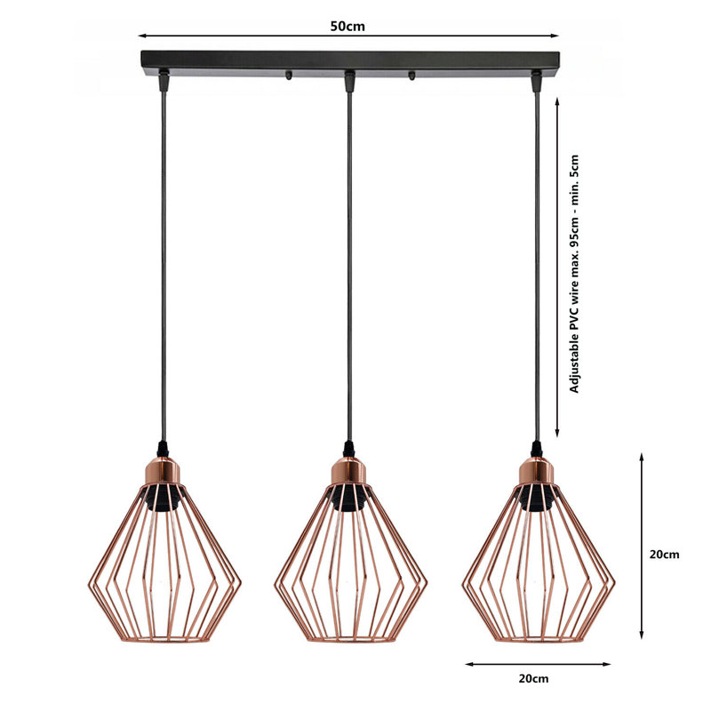 Buser 3 - Light Rose Gold Pendant