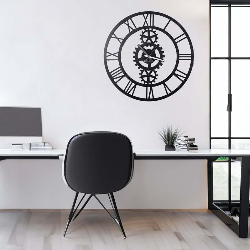Melishia Metal Wall Clock