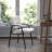 LeatherSoft Executive Side Reception Chair with Powder Coated Frame-1217700016