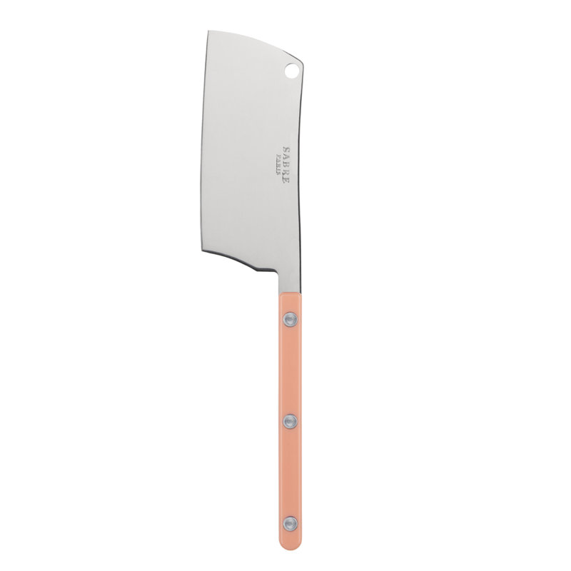 Bistrot Solid Cheese Knife, Nude Pink