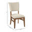 Chaise d'appoint rembourrée Contour