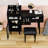 Makeup Vanity Desk with Drawers, Cabinet and Charging Port-366557403