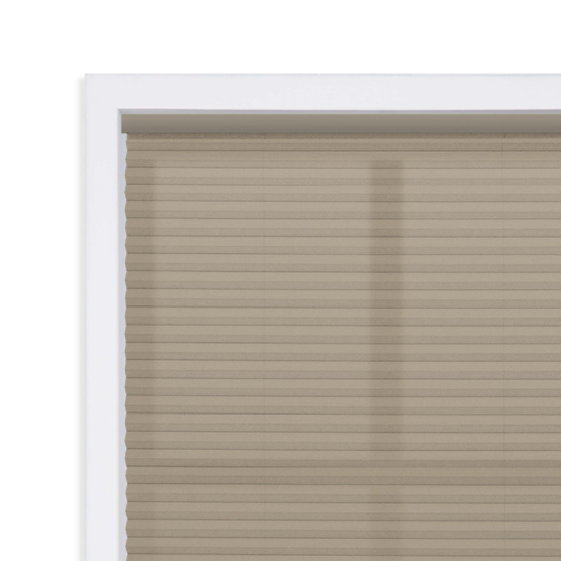 Store cellulaire semi-transparent filtrant la lumière de 1 pouce, L 64,5 po x L 48 po, Lin