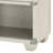 Grey 1-Drawer Nightstand
