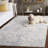 Alliber Hand-Tufted Wool, Cotton and Viscose Floral Area Rug-1492669477