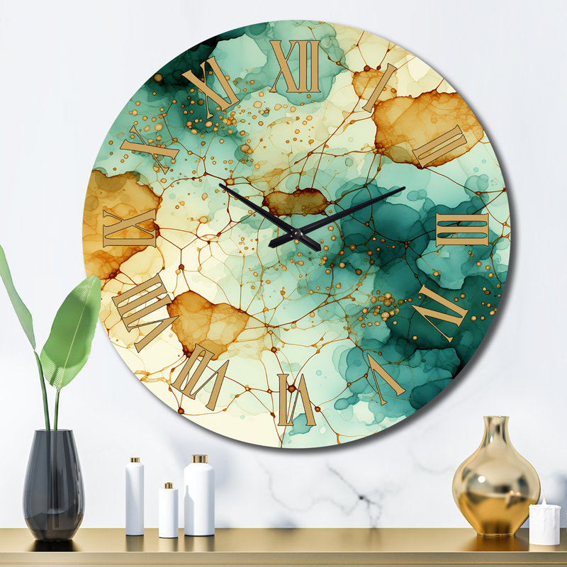 Metal Wall Clock, Large