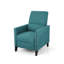 Fauteuil inclinable en tissu Teal