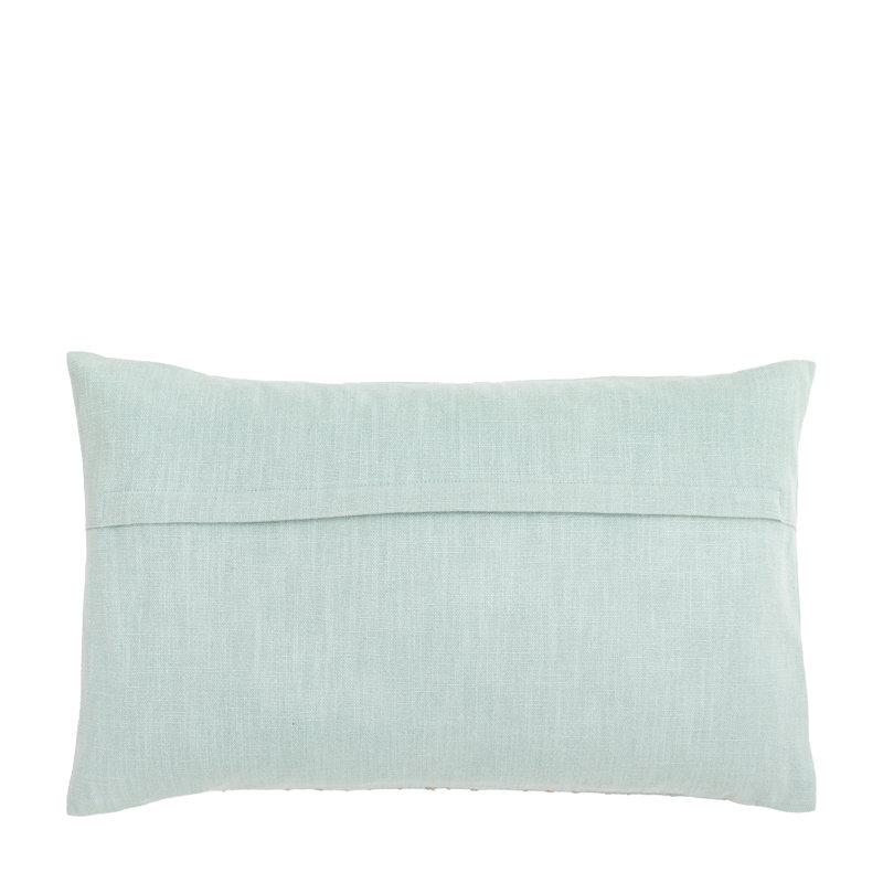 Animal Print Blue Square Cushion