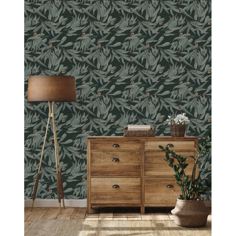 Floral Tile, 2.08' W x 10.42' L