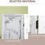 Paravent pliable à 4 panneaux, cloison blanche de séparation pour salon, chambre, bureau, maison