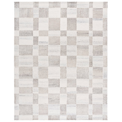 Pine 202 Hand Tufted Wool Pile Geometric Indoor Use Only Rug
