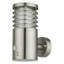 Verne Silver Outdoor Armed Sconce