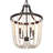 Hallsboro 4 - Light Iron Dimmable Lantern Empire and Drum Chandelier