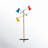 Keane 71'' Black Cast Iron Tree Floor Lamp