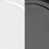 Chrome brillant / noir mat