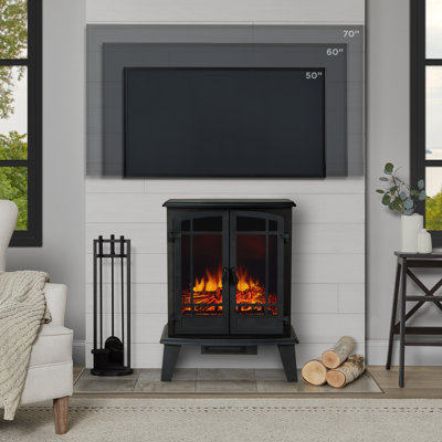 Foyer électrique 25 "Foster par Real Flame
