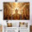 Jaune et blanc, portrait religieux, anges II - Portrait d'art mural, ensemble d'art mural-107192368-107192370
