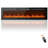 Electric Fireplace, Ultra-Thin Fireplace Recessed and Wall Mounted With Touch Screen Control Panel-1776548844