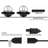 Outdoor 10 - Bulb 120'' Plug-in Shaded String Light-1672248501