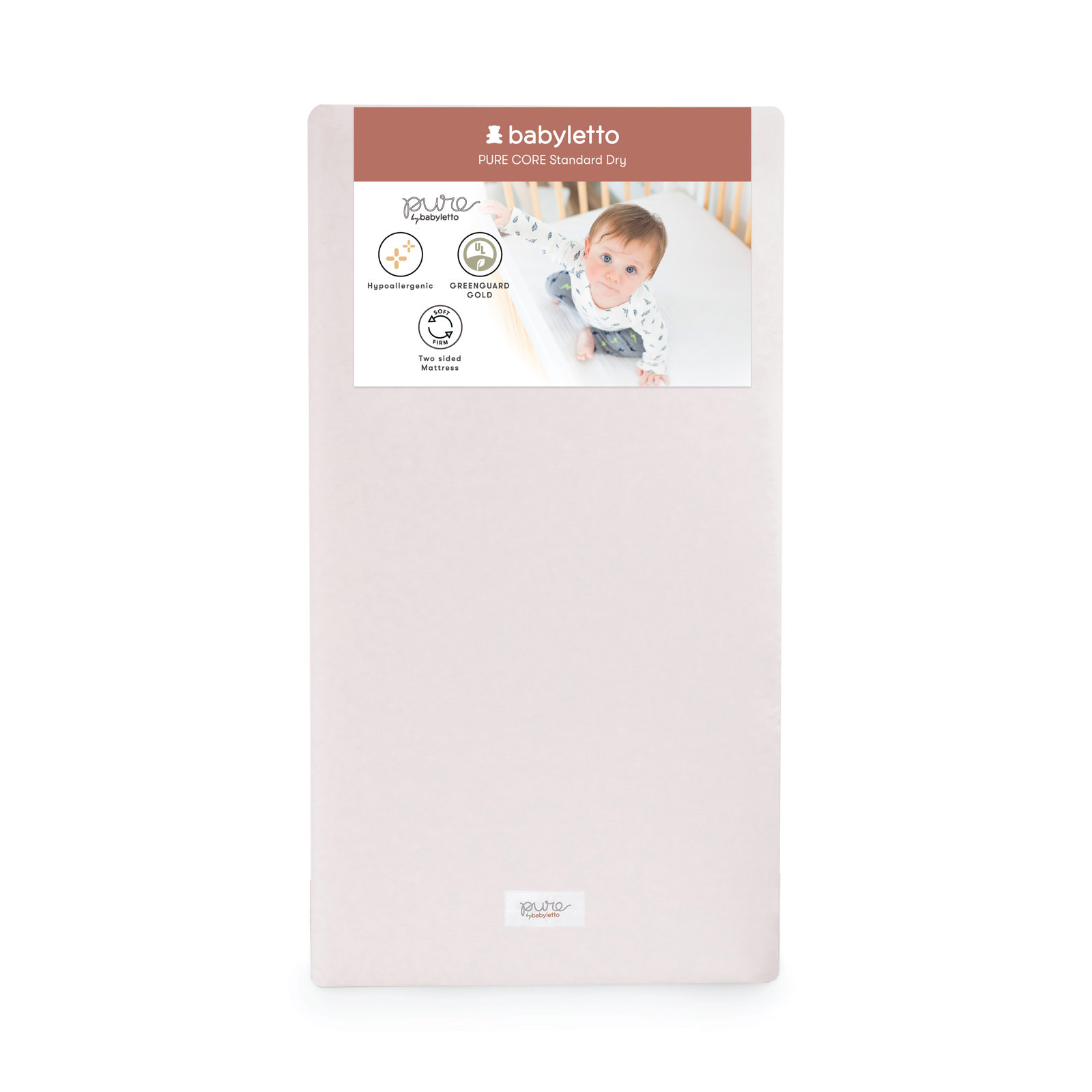 Pure Core 2-Stage Waterproof Crib Mattress