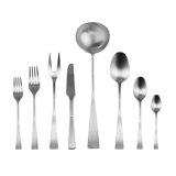 Italia Flatware Set - 43 Pieces - Ice