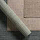 Striped Handmade Area Rug in Blue/White