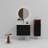 Wall Mounted Snow Matt Bathroom Vanity With Integrated Ceramic Sink With Overflow, Large Storage Floating Bathroom Vanity For Modern Bathroom, Pre-Assembled, Bathroom Vanity-2023418534-2023418537