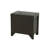 2 Drawers Nightstand In Espresso