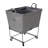 Rolling Laundry Basket with Handles-609310322-609305829