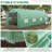 Outsunny 7' Walk-In Tunnel Greenhouse With Zippered Mesh Door And 8 Mesh Windows, Gardening Plant Hot House With Galvanized Steel Hoops-125097031-125097033