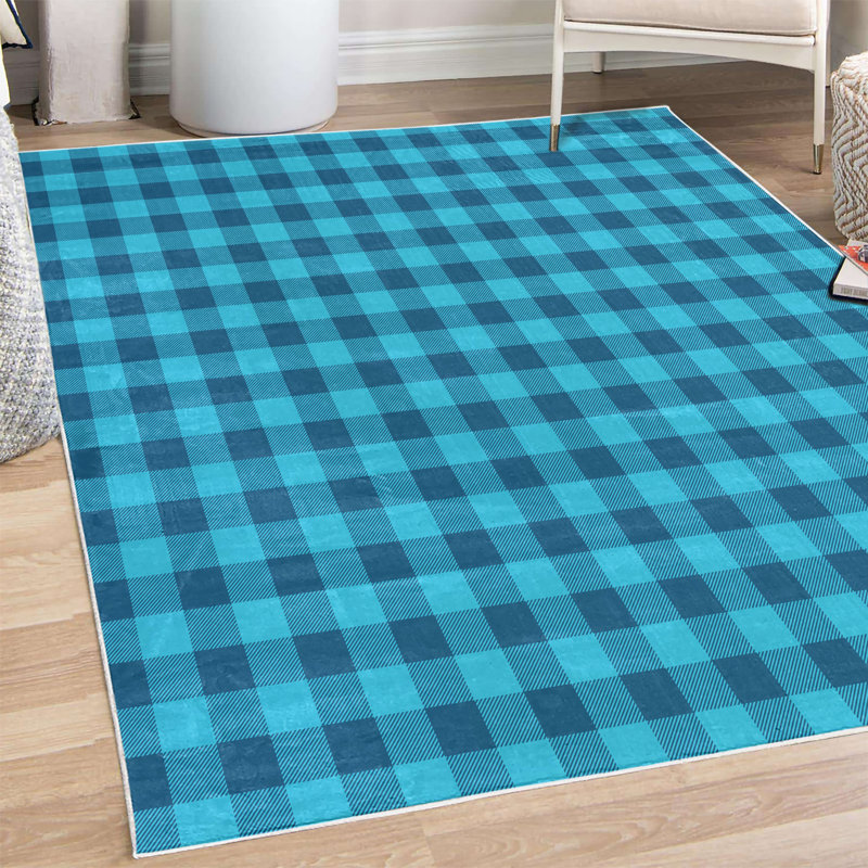 Tapis décoratif Sejad, Rectangle 4 pi x 5 pi 5 po