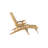 Teak Flip Deck Chair
