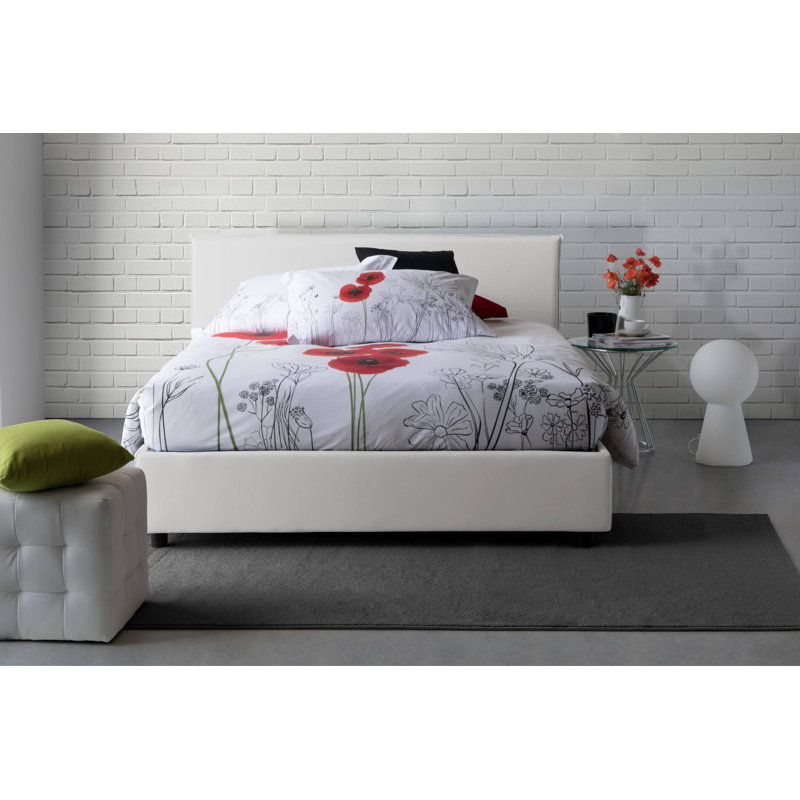 Minori Cm 160x200 Bed, White