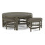 Table basse en rotin avec bancs Raffles-71441851-71441875