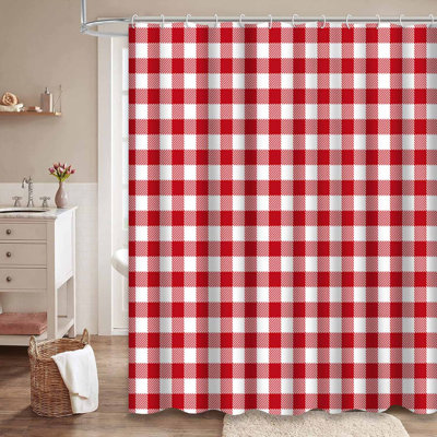 Rideau de douche Gingham Buffalo