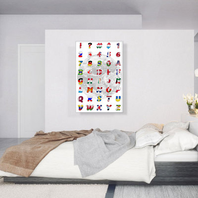 " World Flags Full Alphabet "