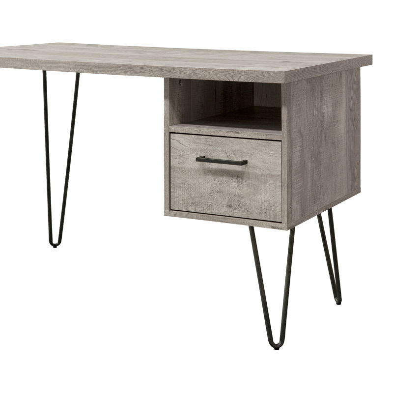 Bureau en chêne gris