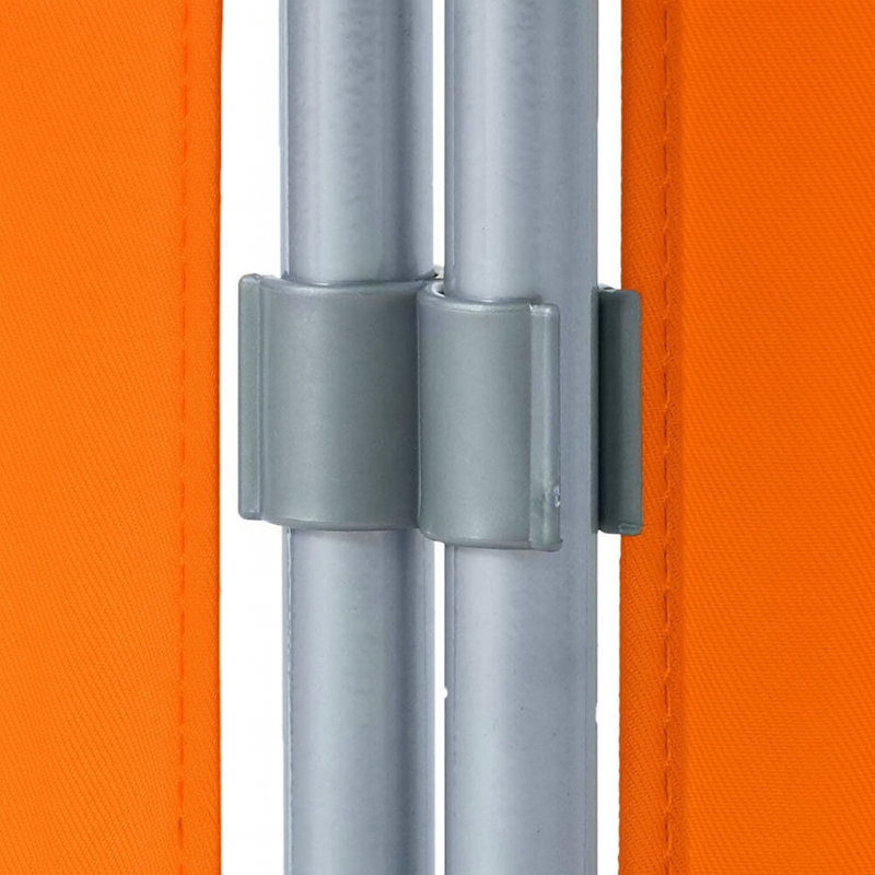 Jimena 102 " W x 71 " H 3 - Panel Steel Folding, Orange