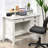 Vintage Computer Desk With 4 Drawers And Shelves-95849771