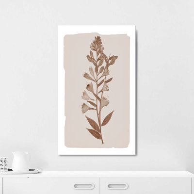 "Monochromes botaniques I" par Livi Finn, reproduction sur toile