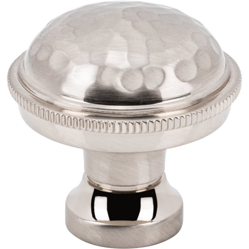 ArtWorth 1 1/4" Diameter Round Knob, Brushed Satin Nickel