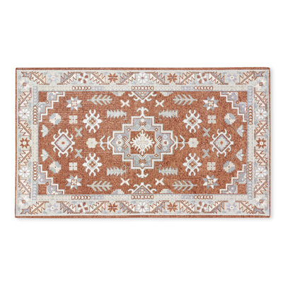 Tapis de cuisine à revers antidérapant Town & Country Country Livie Everwash