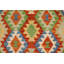 Tapis rouille / bleu / beige / doré en laine noué à la main Raelyn 3 pi 5 po x 4 pi 9 po