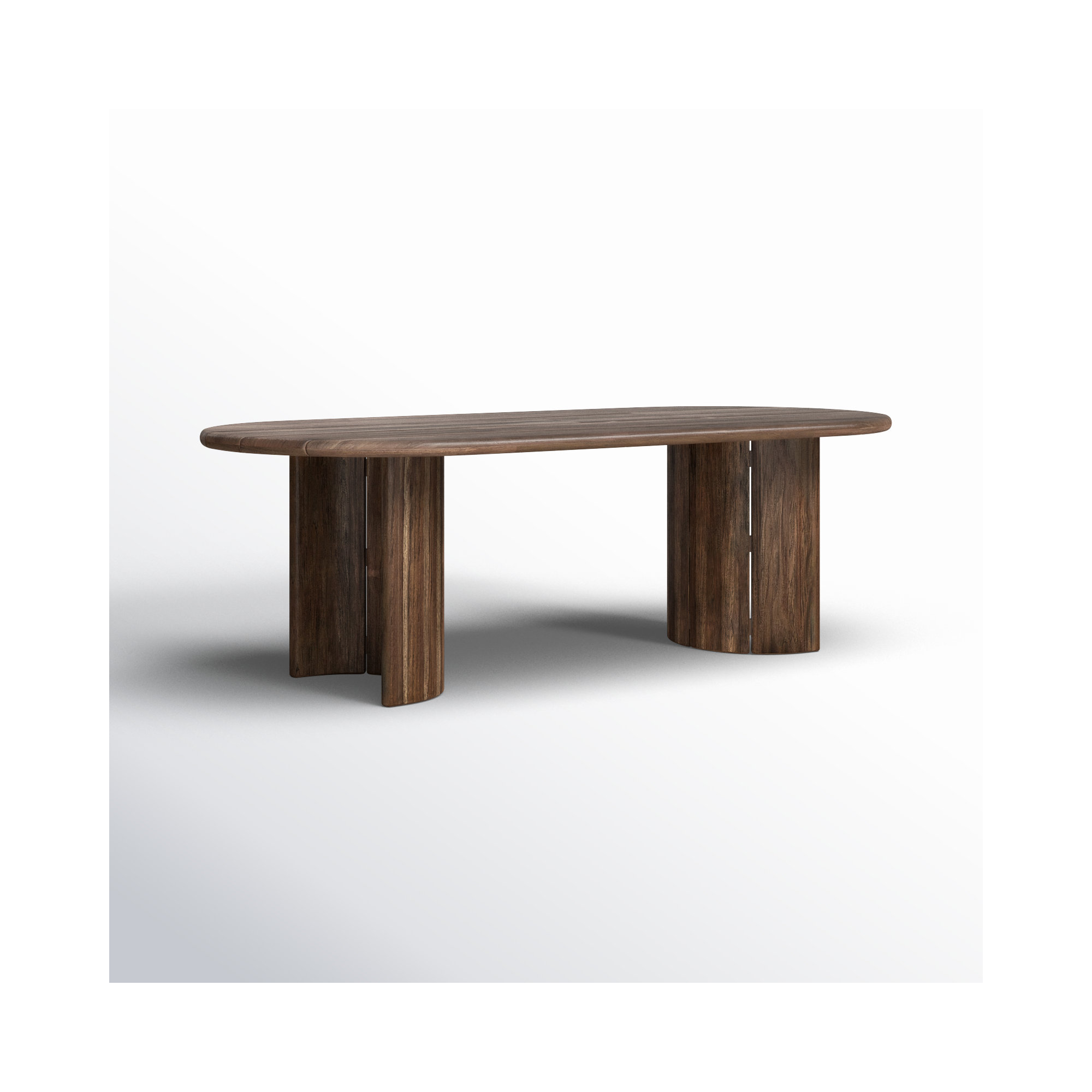 Haiden 94'' Teak Outdoor Dining Table