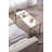 36x16x16.5" Zepeda Glass Top Coffee Table