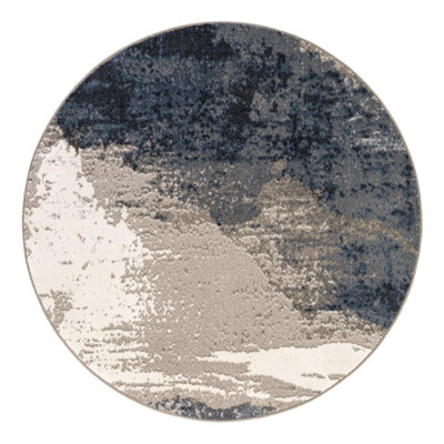 Ivy Bronx Glomma Nathanyl Rug Blue