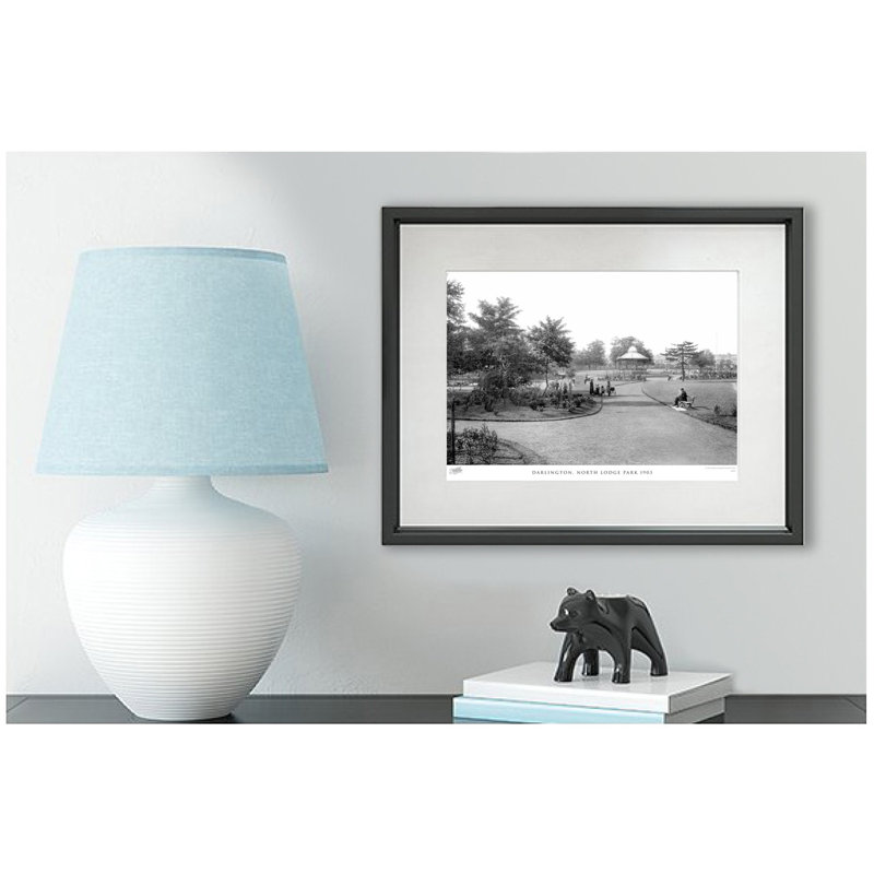 Darlington, North Lodge Park 1903 by Francis Frith - Single Picture Frame Print, 40cm H x 50cm W x 2.3cm D