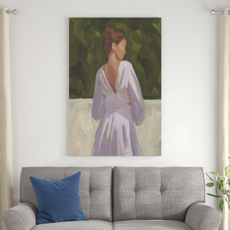 " In The Garden II " by Jacob Green Painting Print, 48" H x 32" W 